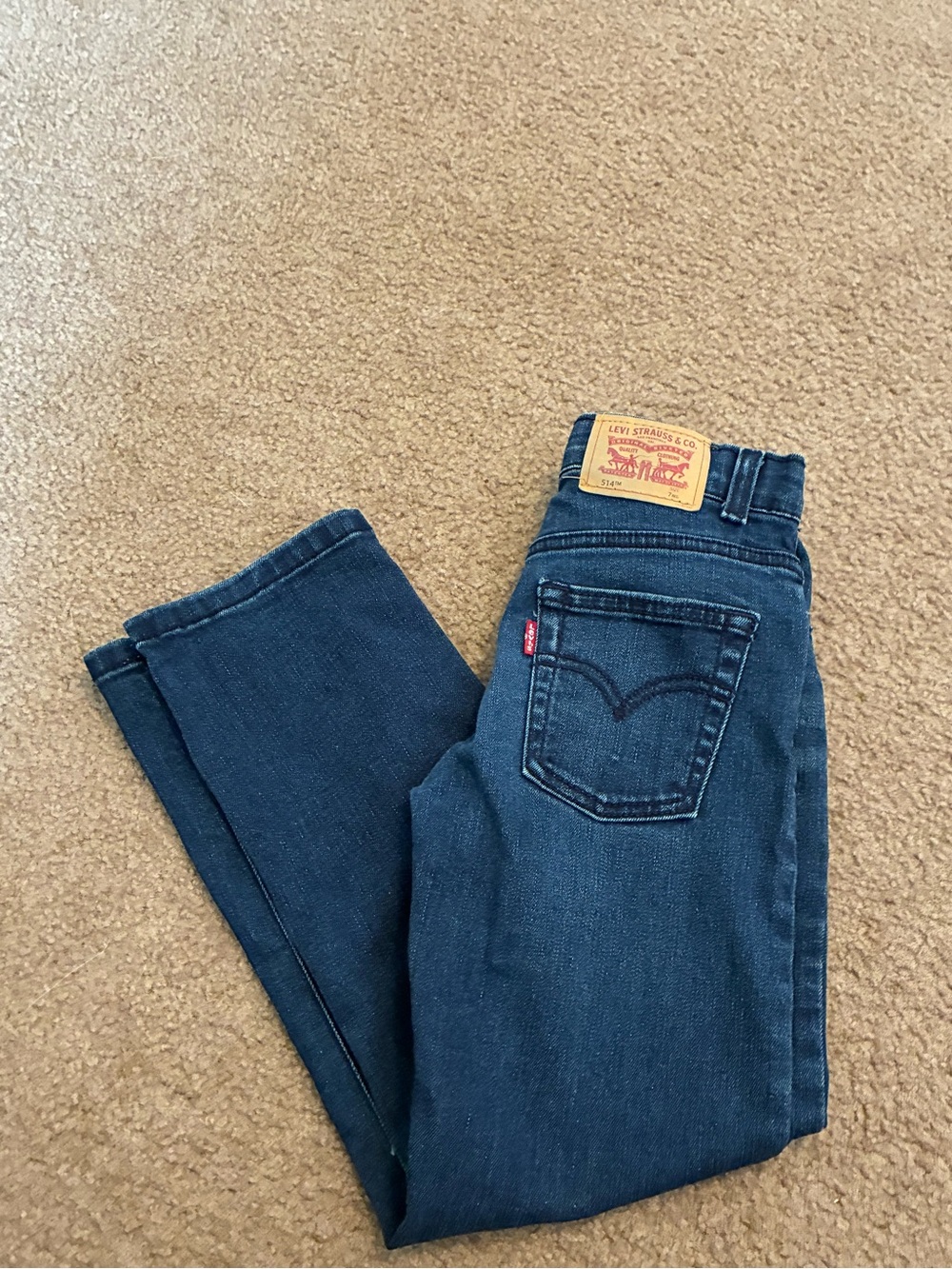 Levi's boys 514 7 Reg  adjustable waist